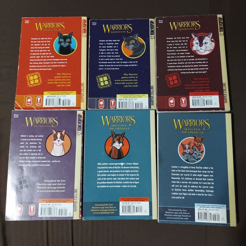 Warriors Manga bundle