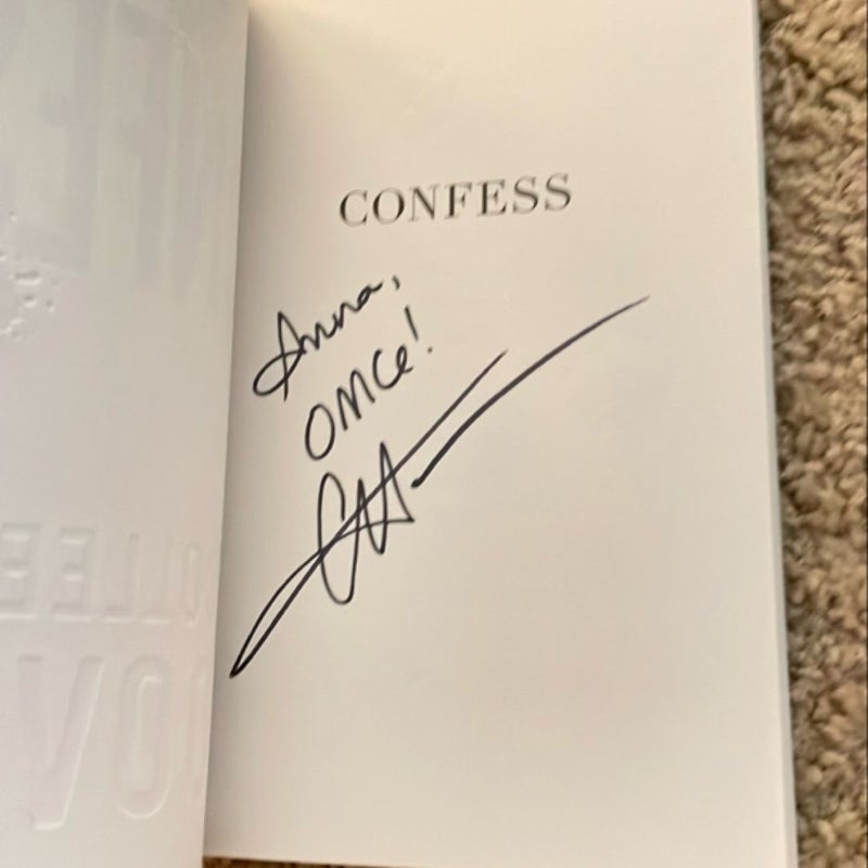 Confess (signed by the author)