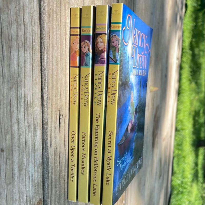 Nancy Drew Diaries  4  Books