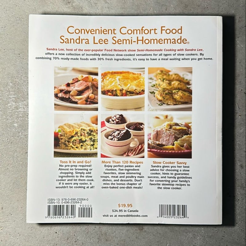 Sandra Lee Semi-Homemade Slow Cooker Recipes