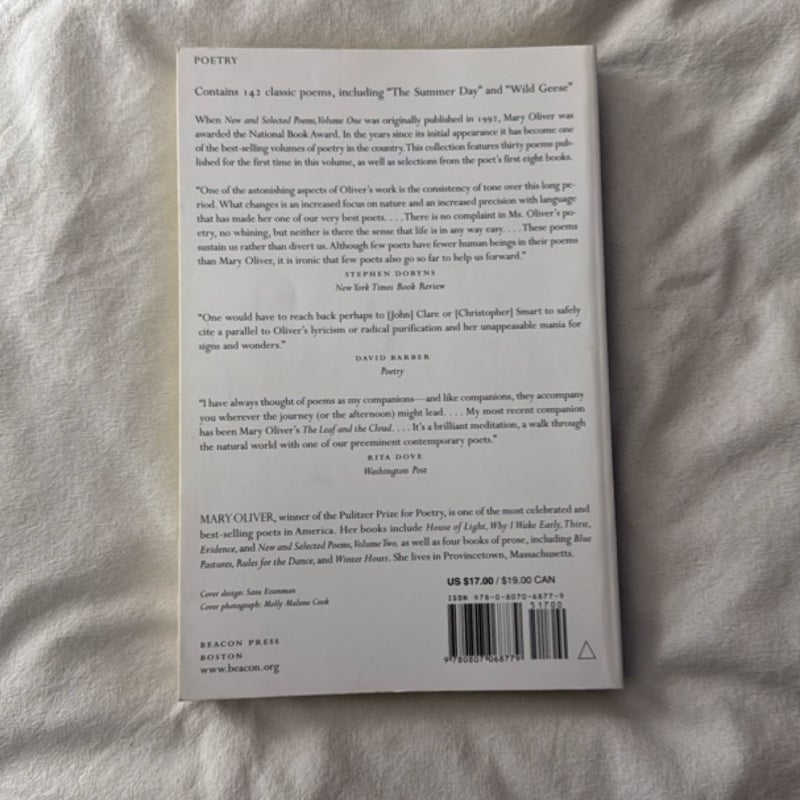 New and Selected Poems, Volume One