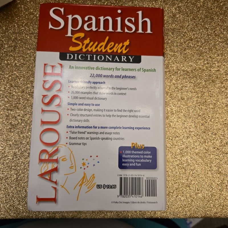 Larousse Student Dictionary Spanish-English/English-Spanish