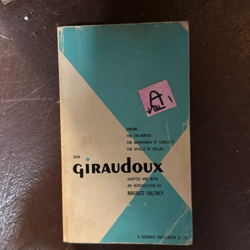 Jean GIRAUDOUX Four Plays