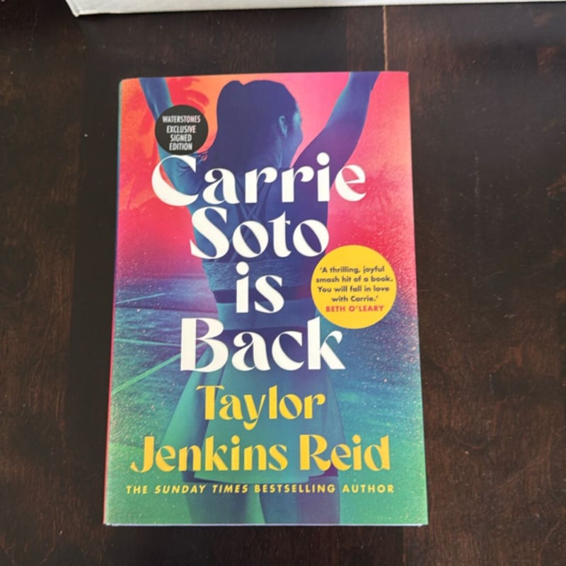 Carrie Soto is Back