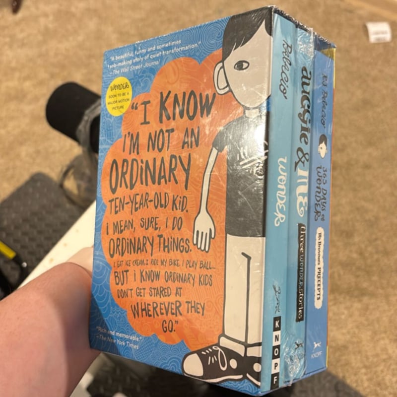 Wonder, Auggie and Me, 365 Days of Wonder Boxed Set