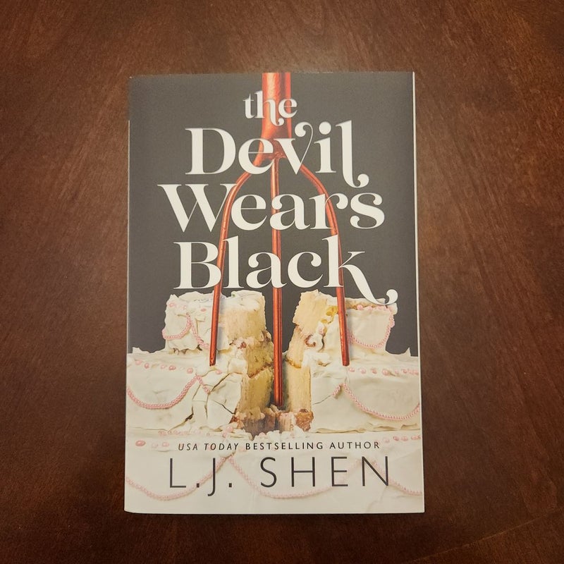 The Devil Wears Black with Signed Bookplate plus stickers and bookmark