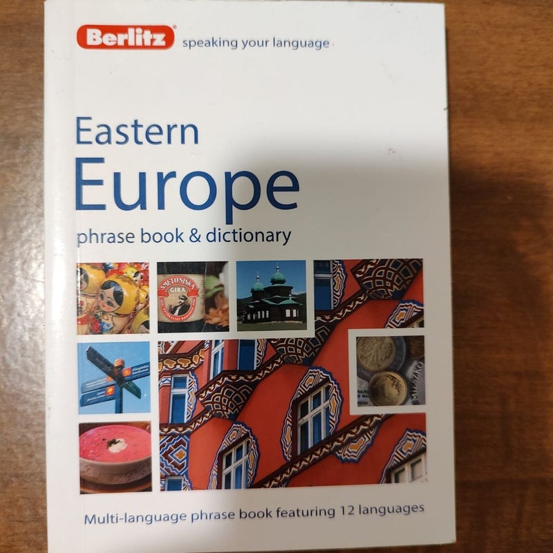 Eastern Europe phrase book and dictionary 