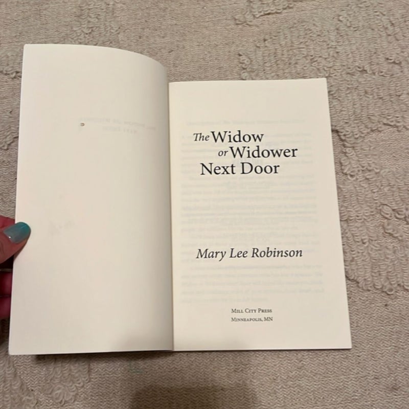 The Widow or Widower Next Door
