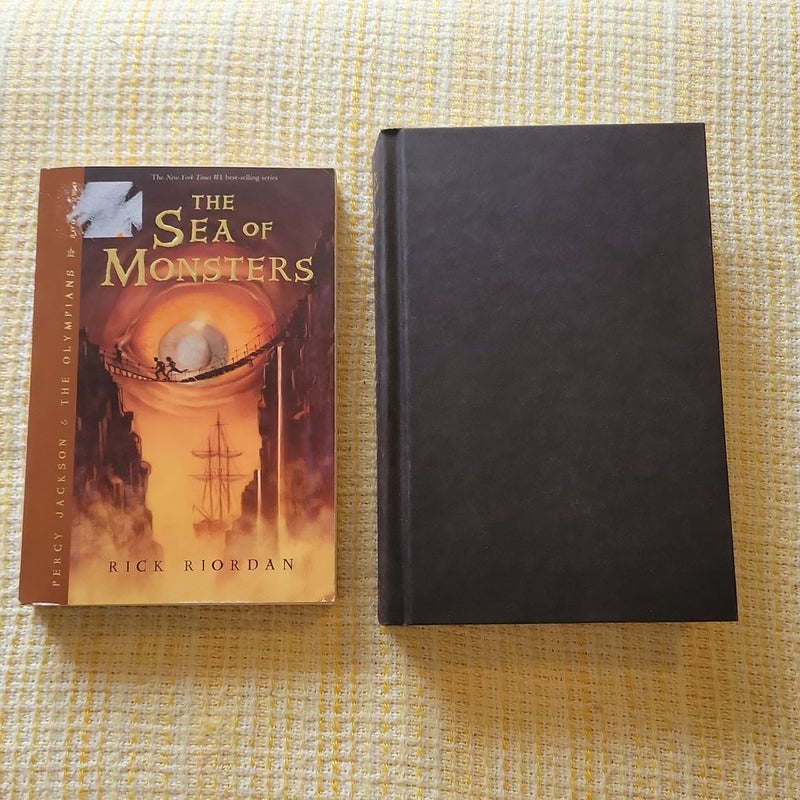 Percy Jackson books 2 and 5 - The Sea of Monsters - The Last Olympian