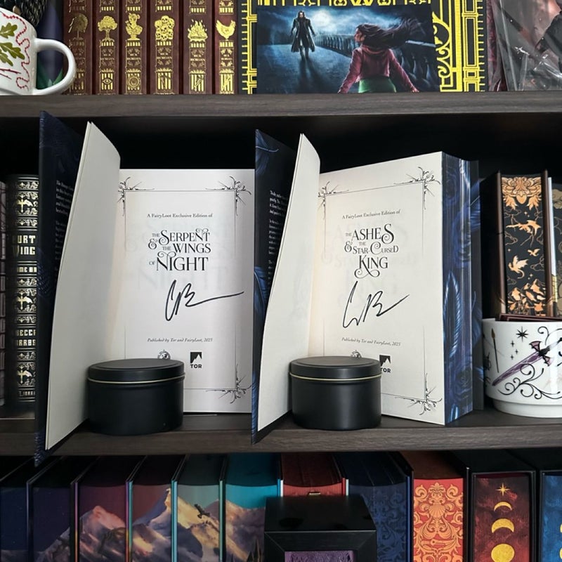 Fairyloot The Crowns of Nyaxia Signed