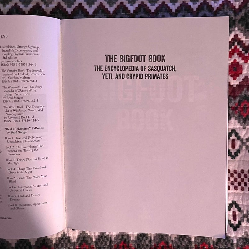 The Bigfoot Book