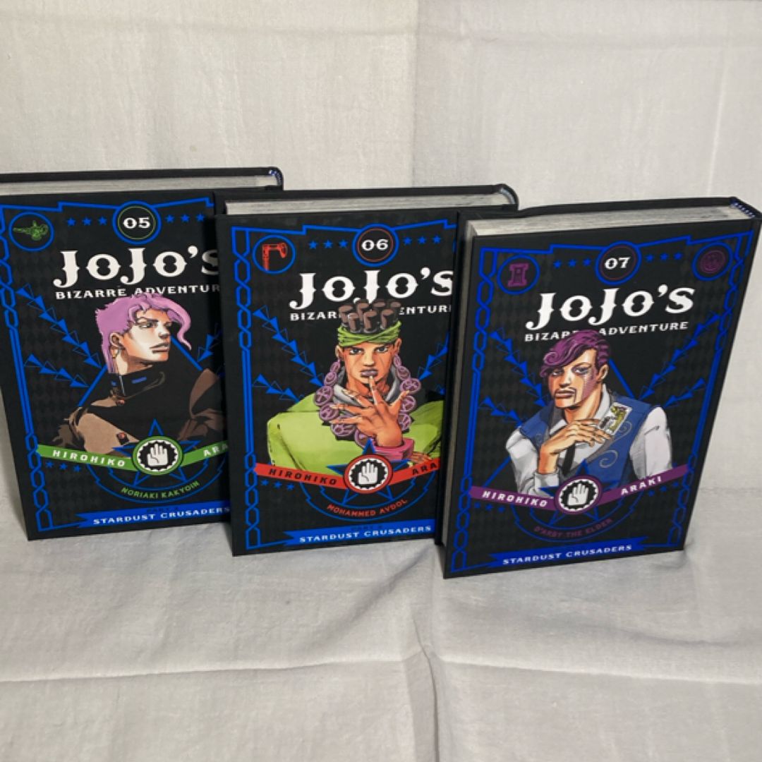 JoJo's Bizarre Adventure: Part 3--Stardust Crusaders, Vol. 5-7