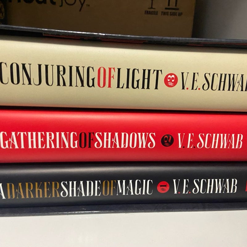 Shades of Magic Collector's Editions Boxed Set: A Darker Shade of Magic, A Gathering of Shadows, and A Conjuring of Light 