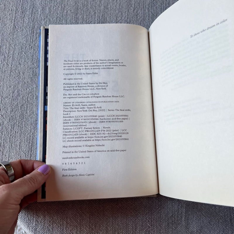 The Final Strife (FIRST EDITION)