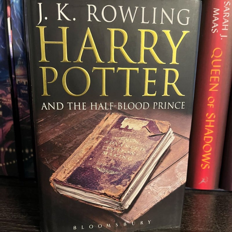 Bloomsbury Harry Potter book set (adult edition)