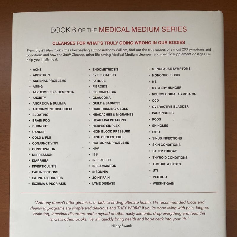 Medical Medium Cleanse to Heal