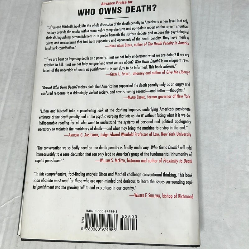 Who Owns Death?