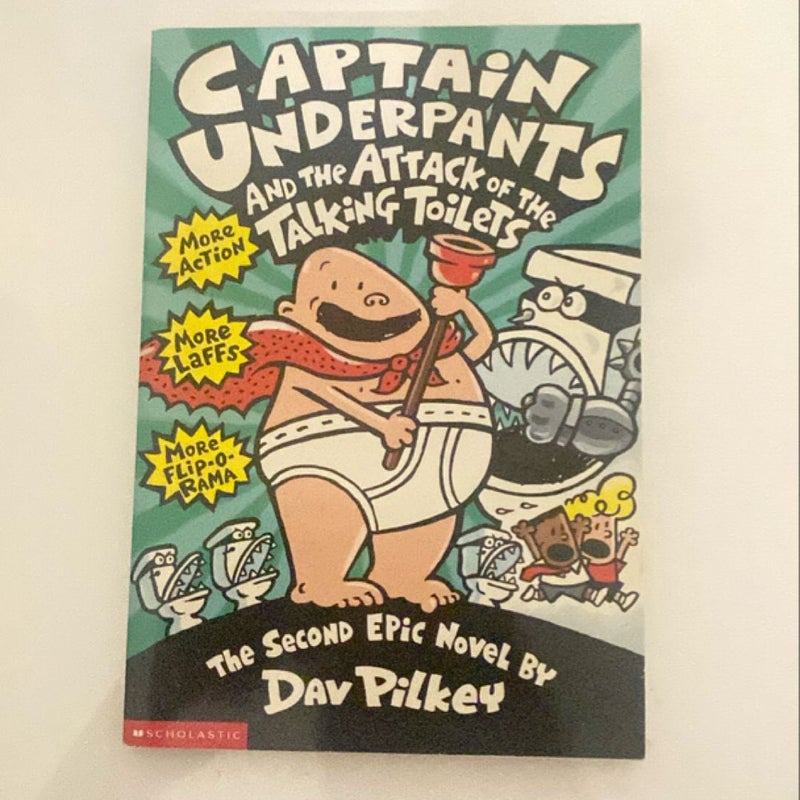 Captain Underpants and the attack of the talking toilets