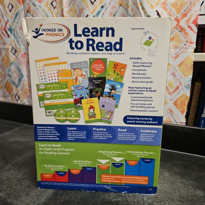 Hooked on Phonics Learn to Read 1st Grade Complete (PB346)