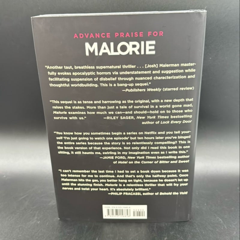 Malorie: A Bird Box Novel - 1st Edition