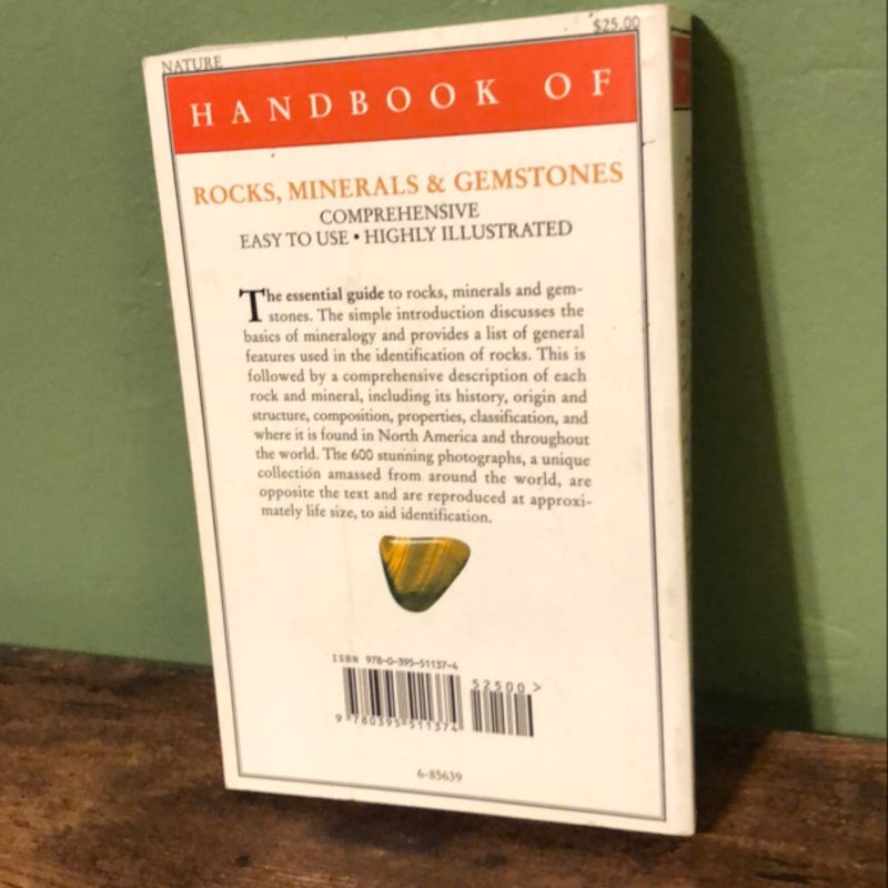 Handbook of Rocks, Minerals, and Gemstones