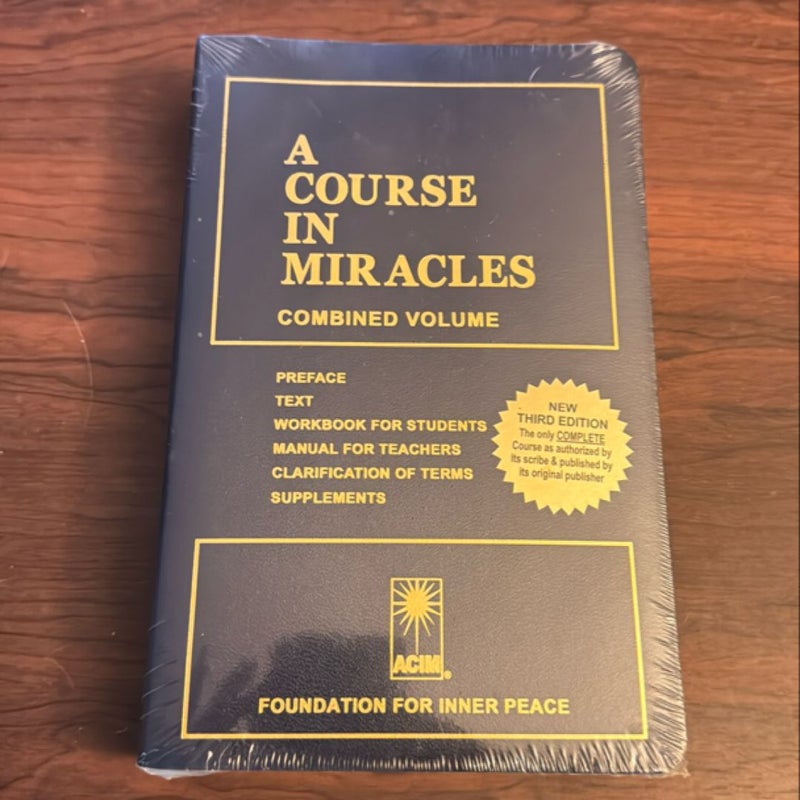 A Course in Miracles