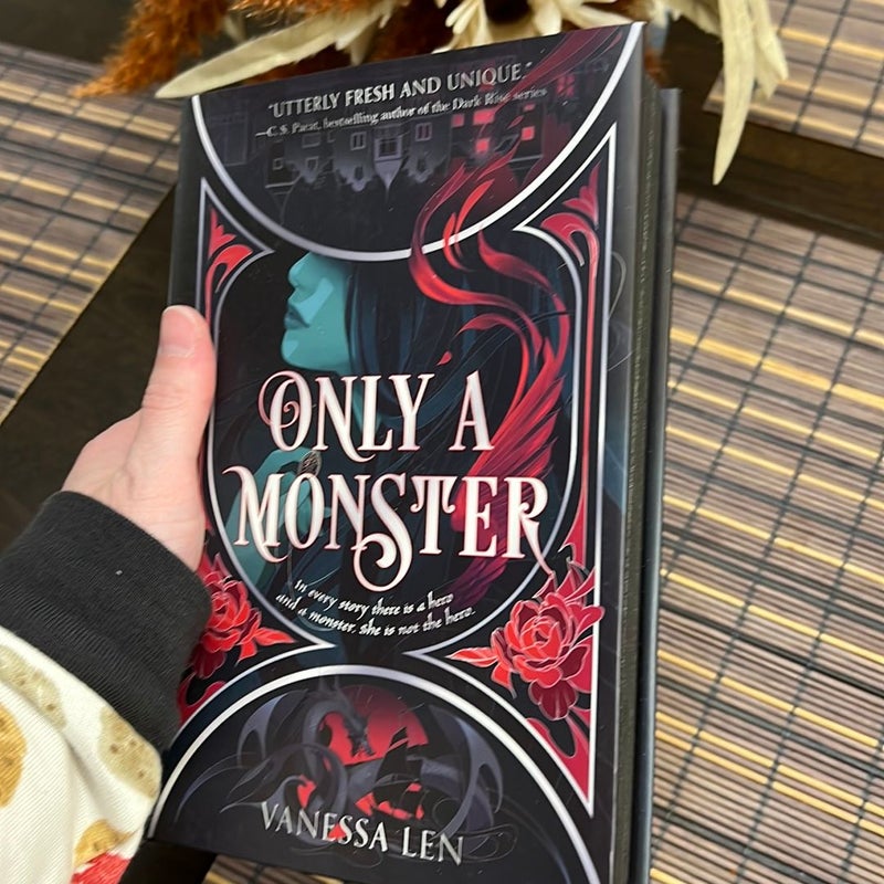Only A Monster - Owlcrate signed special edition