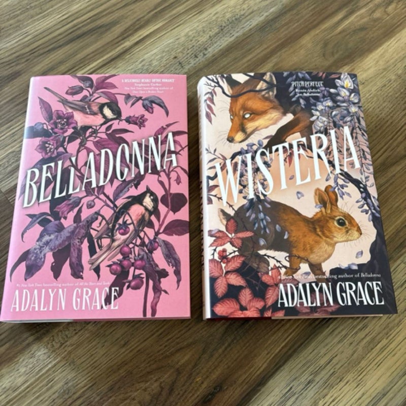 Belladonna and Foxglove hodderscape exclusives