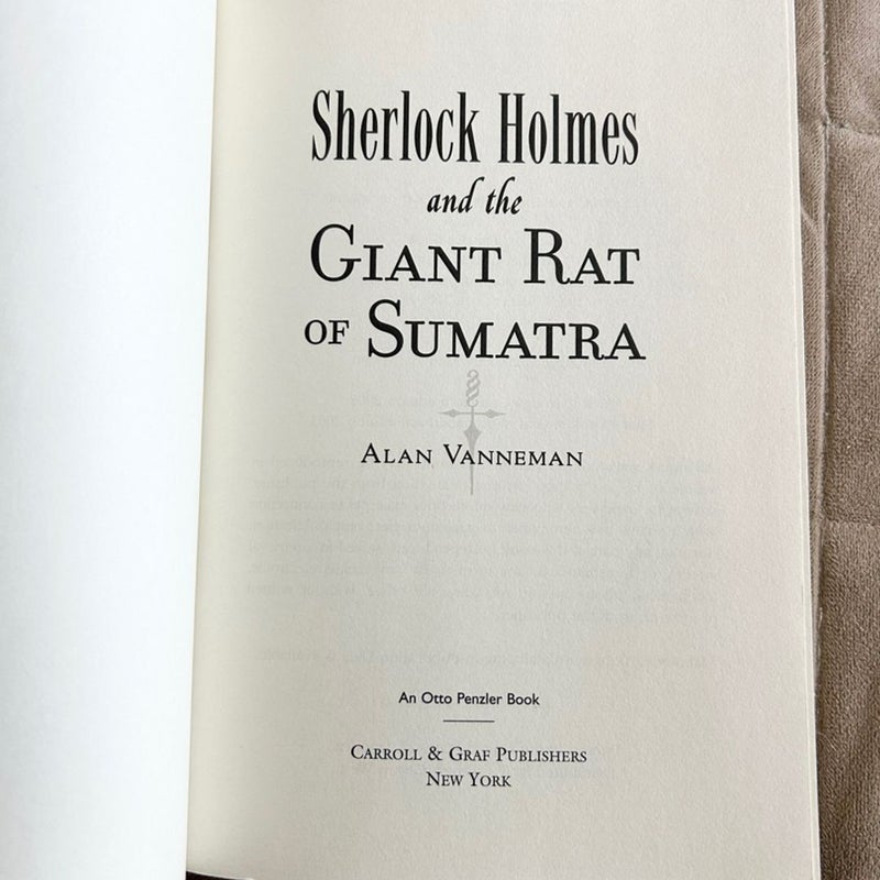 Sherlock Holmes and the Giant Rat of Sumatra