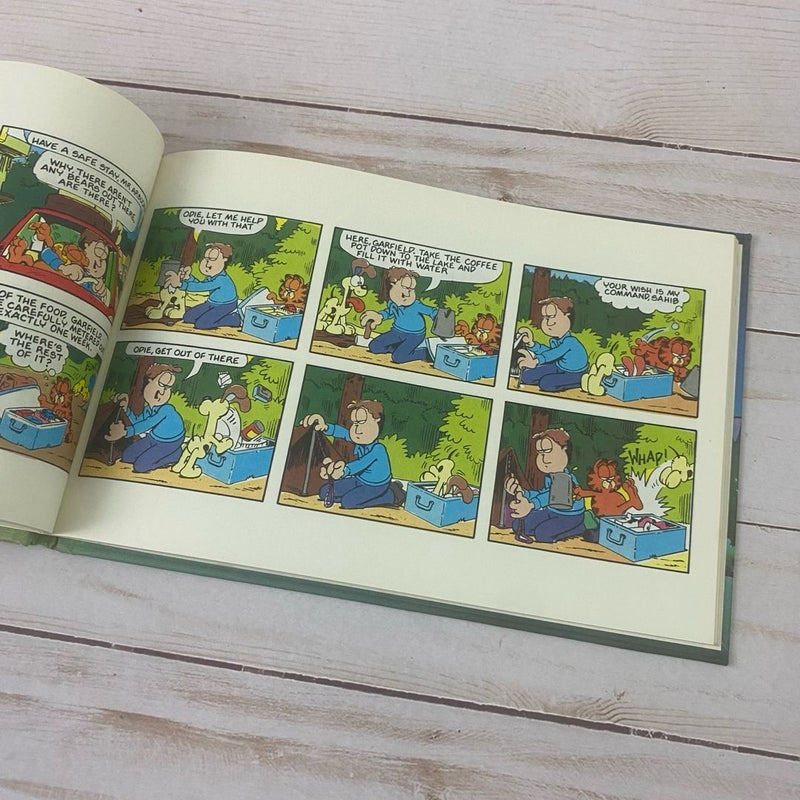 Garfield In The Rough Comic Book By Jim Davis 1984 1st Ed 1st Printing Hardcover