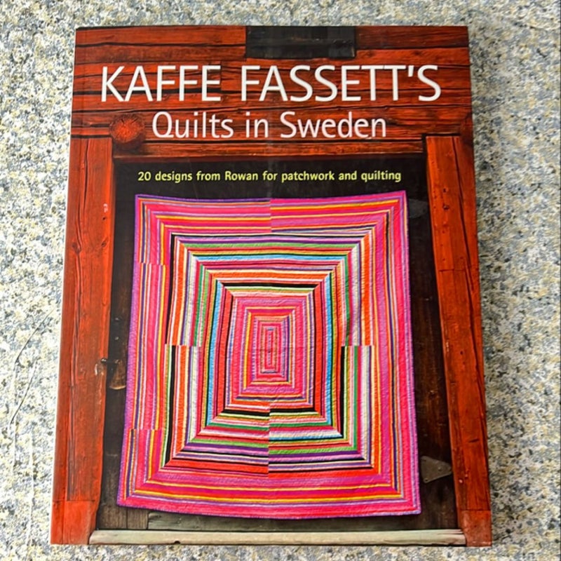 Kaffe Fassett's Quilts in Sweden