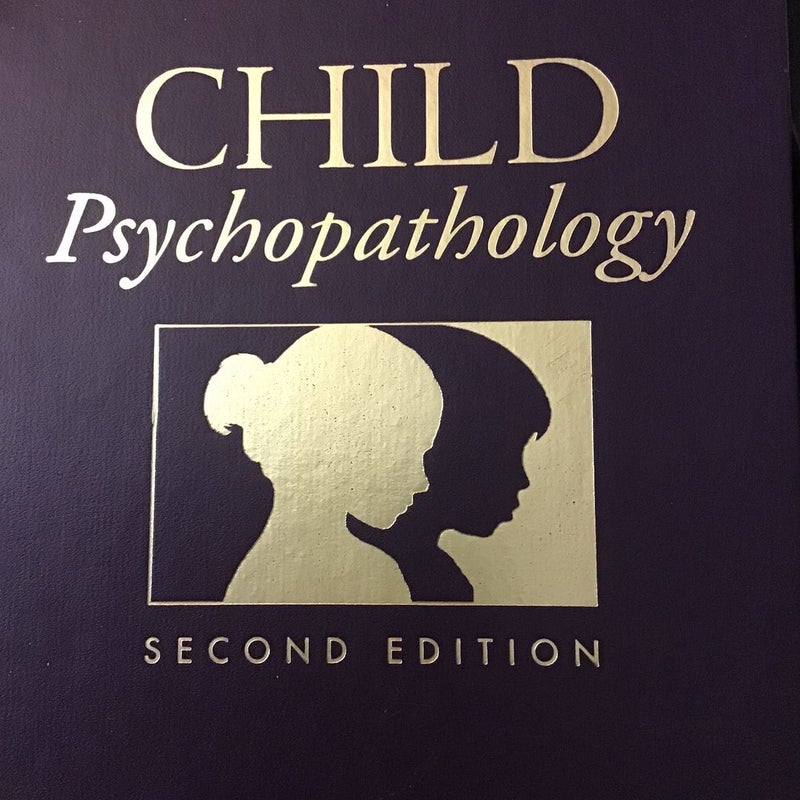 Child Psychopathology, Second Edition