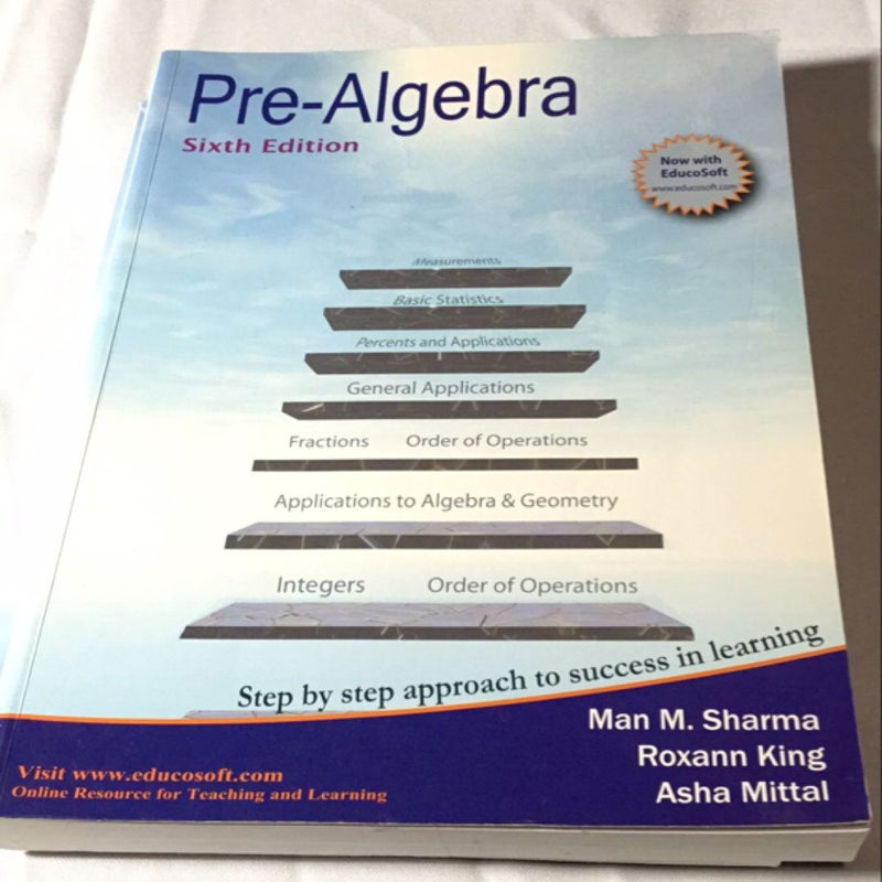 Pre-algebra sixth edition