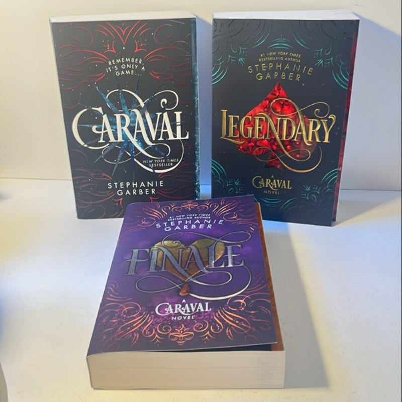 Caraval, Legendary, and Finale (Complete set)