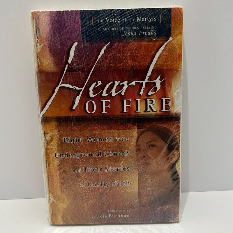 *NEW in Plastic!!! Hearts of Fire The Voice of Martyrs - Eight Women in the Underground Church and Their Stories of Costly Faith