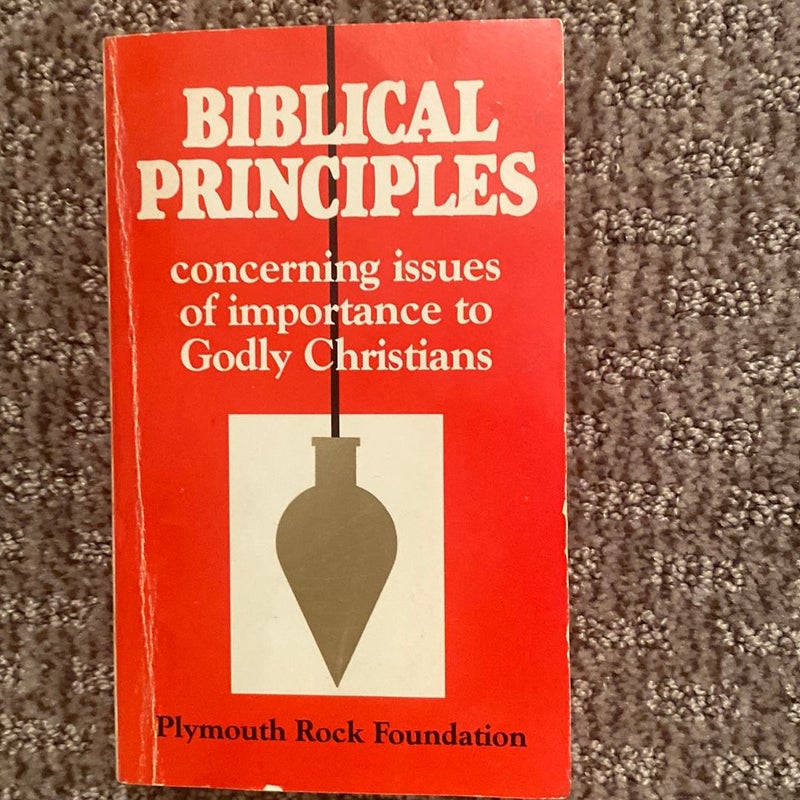 Biblical Principles 