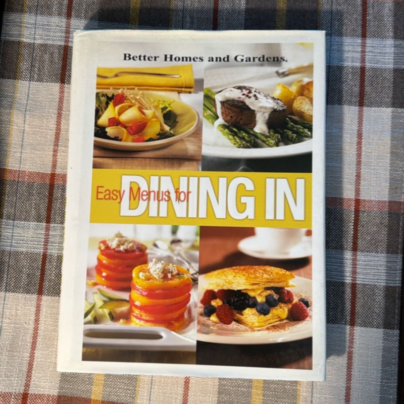 Easy Menus for Dining In