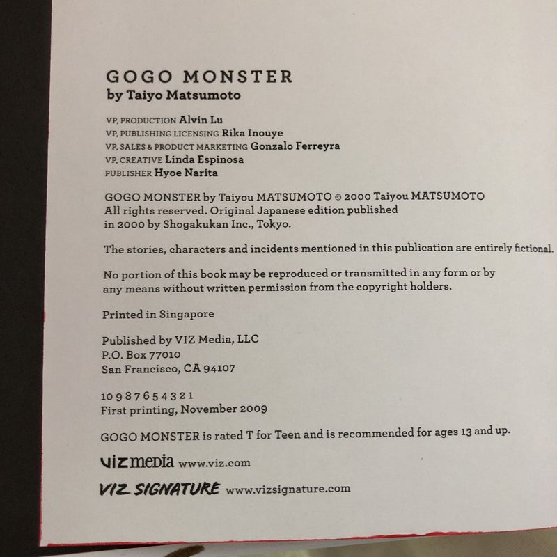 GoGo Monster, Vol.1