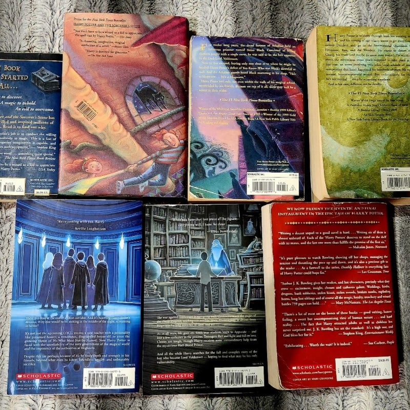 Harry Potter Books Full Set 1-7
