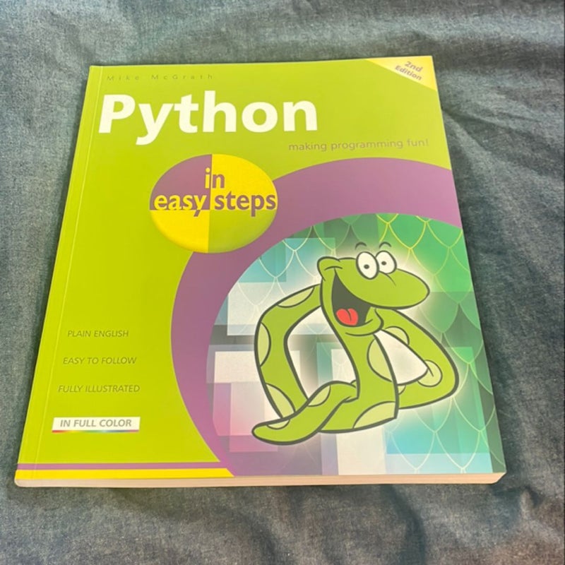 Python in easy steps 