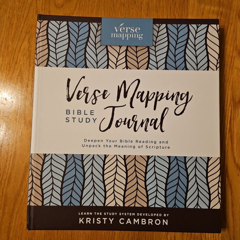 Verse Mapping Bible Study Journal