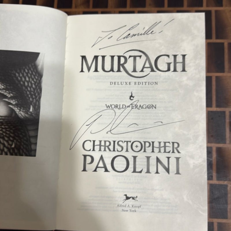 Murtagh: Deluxe Edition - SIGNED (photos)