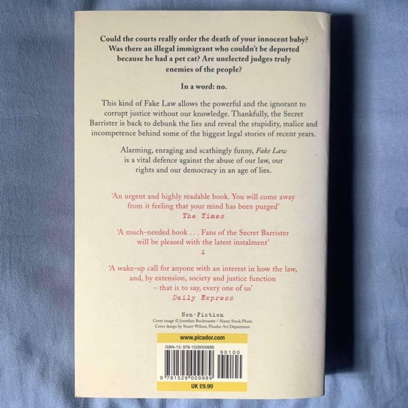 Fake Law: the Truth about Justice in an Age of Lies