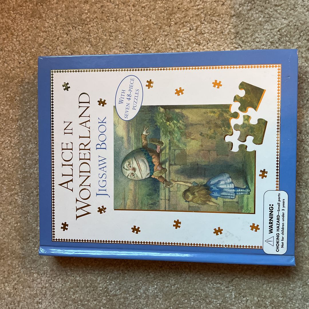 Alice in Wonderland Jigsaw Book
