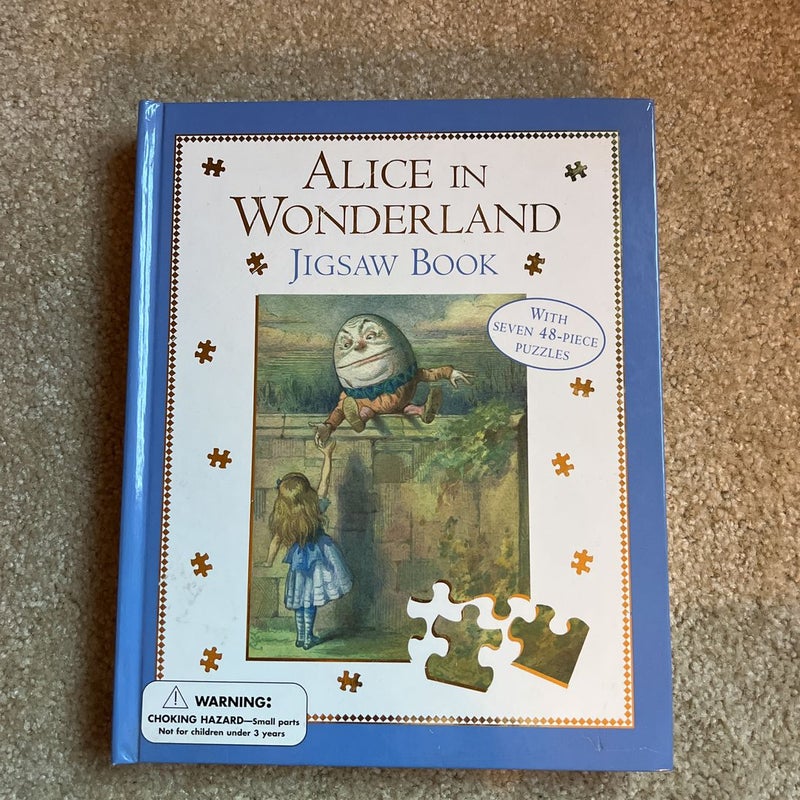 Alice in Wonderland Jigsaw Book