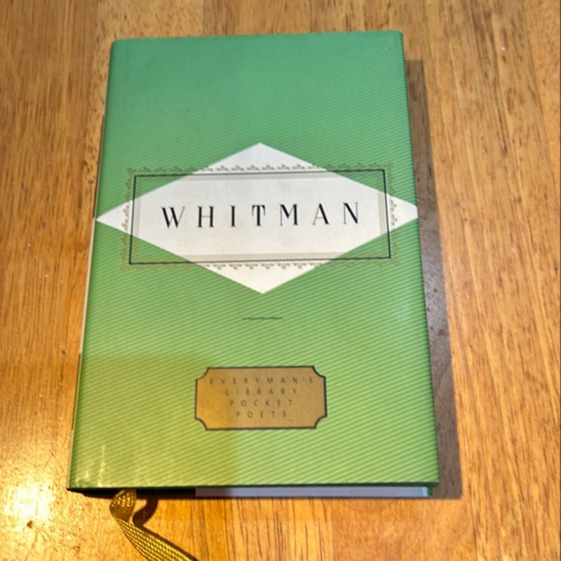 Whitman: Poems