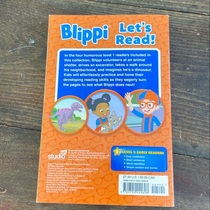 Blippi: All-Star Reader, Level 1: Let's Read!