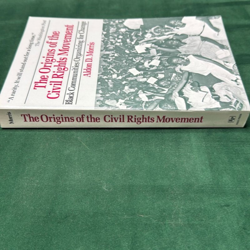 Origins of the Civil Rights Movements by Aldon D. Morris, Paperback ...