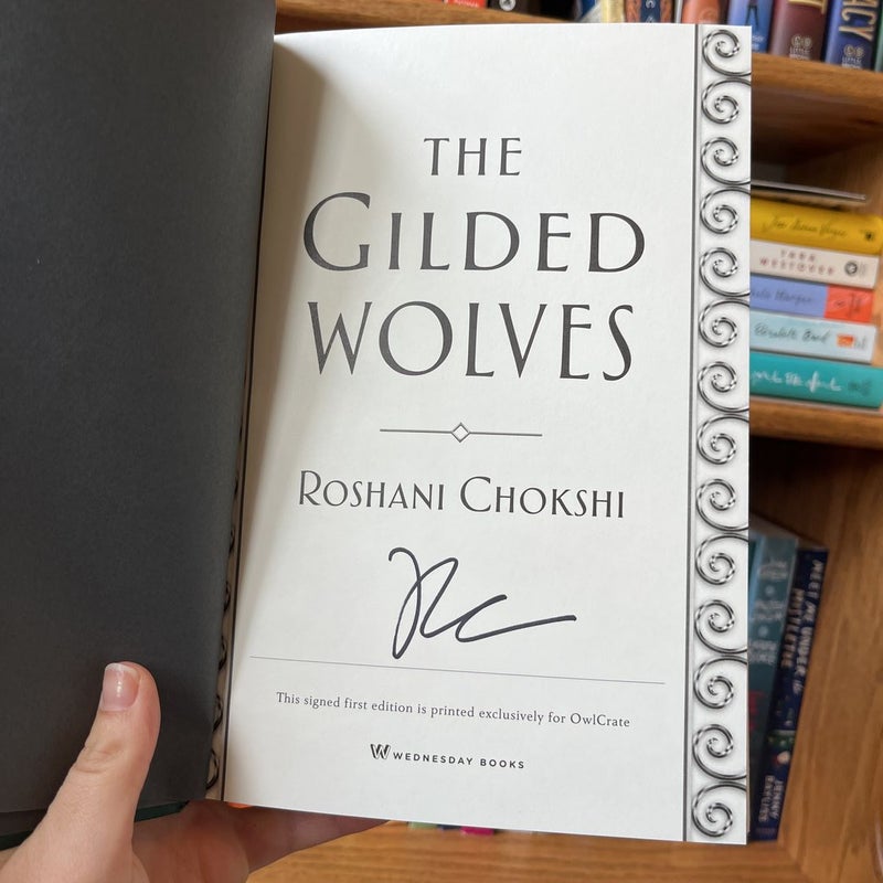 The Gilded Wolves SIGNED first edition - Owlcrate 