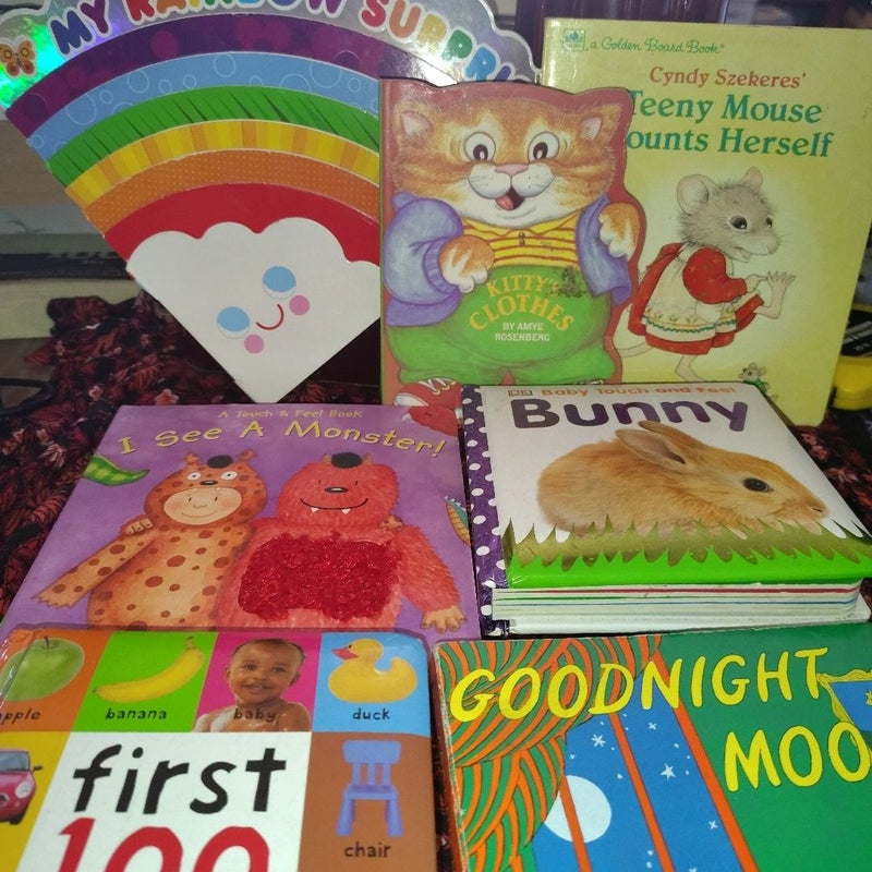 Early learning and storytime board book lot of 7